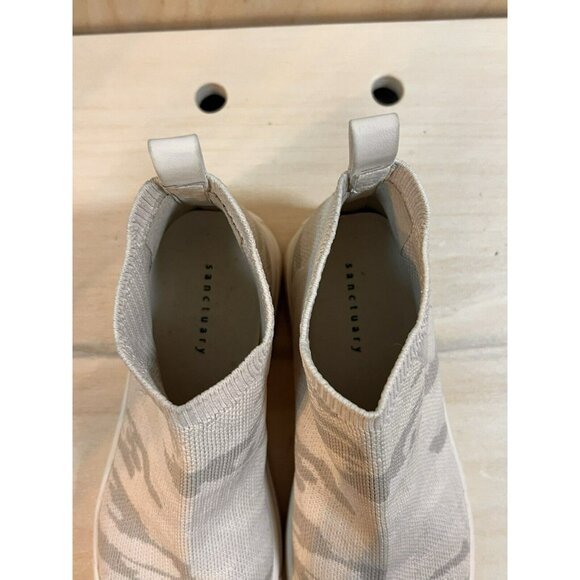 Women's Sanctuary Dare Sneaker Style# 551317M Size 6.5 Color Taupe Camo Shoes - Picture 6 of 10